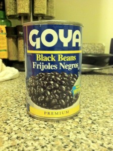 "frijoles negros" means "better than refried crap" in Spanish.